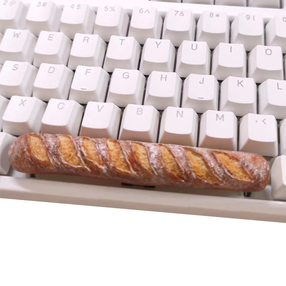 6.25U Spacebar Customize Baguette Resin Keycaps Cross Shaft Mechanical Keyboard Yellow Space Bar Key Cap