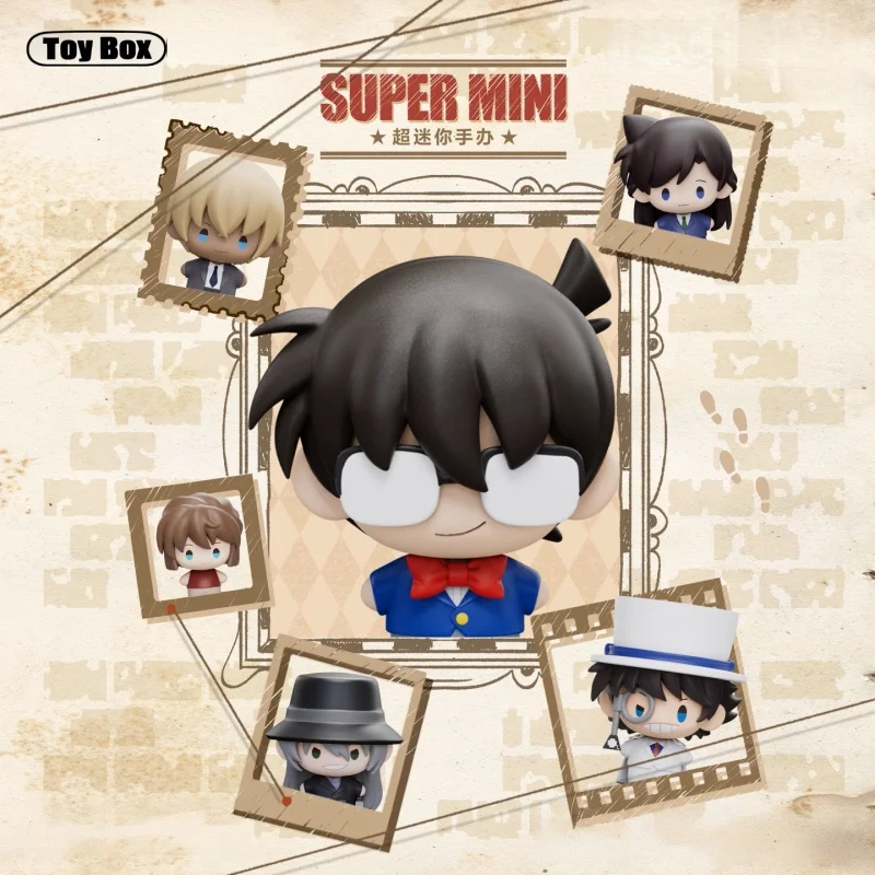 

Новый популярный ультра-мини-холодильник с фигуркой Конан с модной глухой коробкой и магнитной присоской для значка на спине