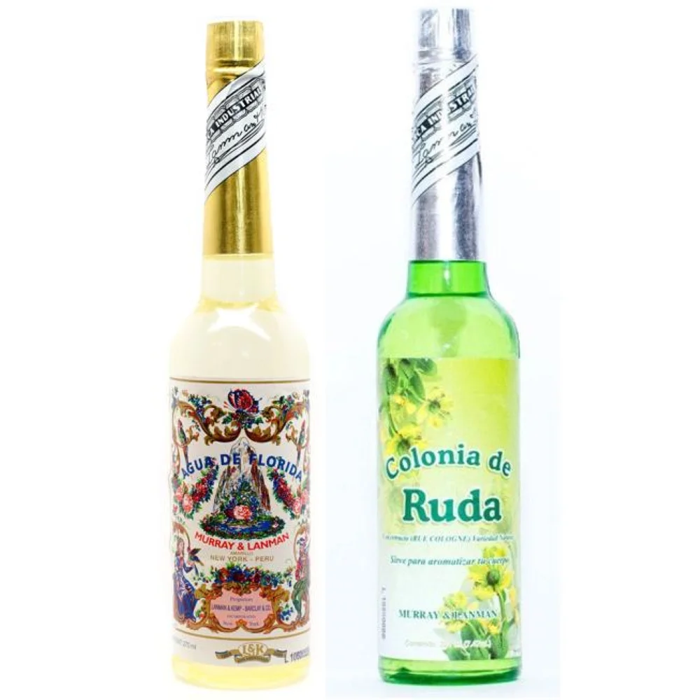 Ruda cologne combo 221 ml & florida water 270 ml - murray and lanman