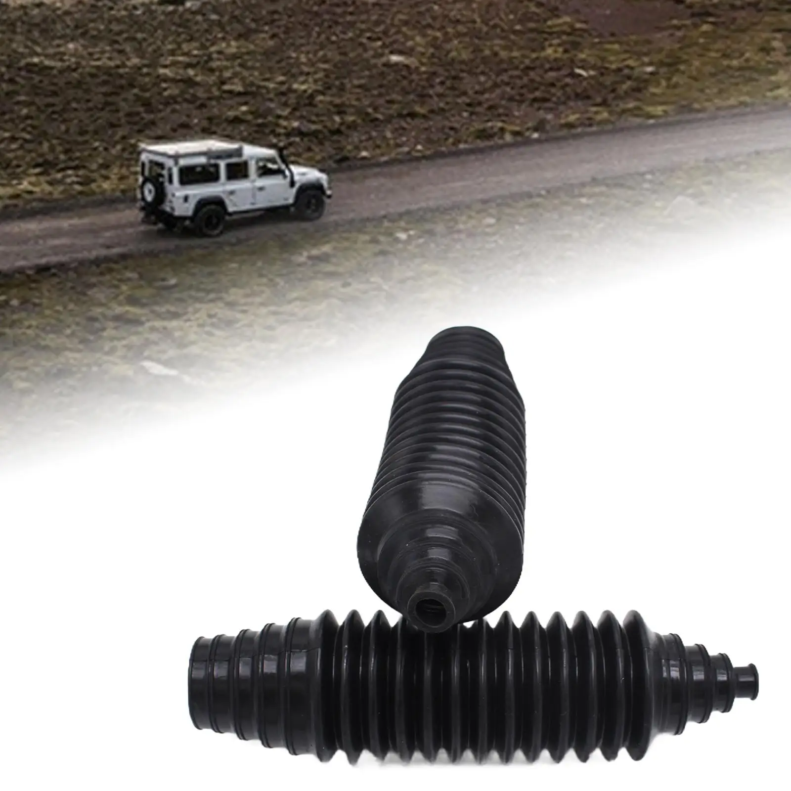 

2 шт. пылезащитный чехол для рулевого колеса, резиновый защитный чехол для рулевого колеса, комплект чехлов для рулевой рейки для VW Aab 2.4 D 01.92-04.03