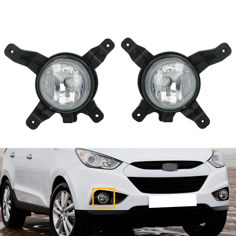 Car Front Bumper Grille Signal Lamp Fog Lights Driving Light Assembly for Hyundai Ix35 2010-2012 92201-2Z000 92202-2Z000