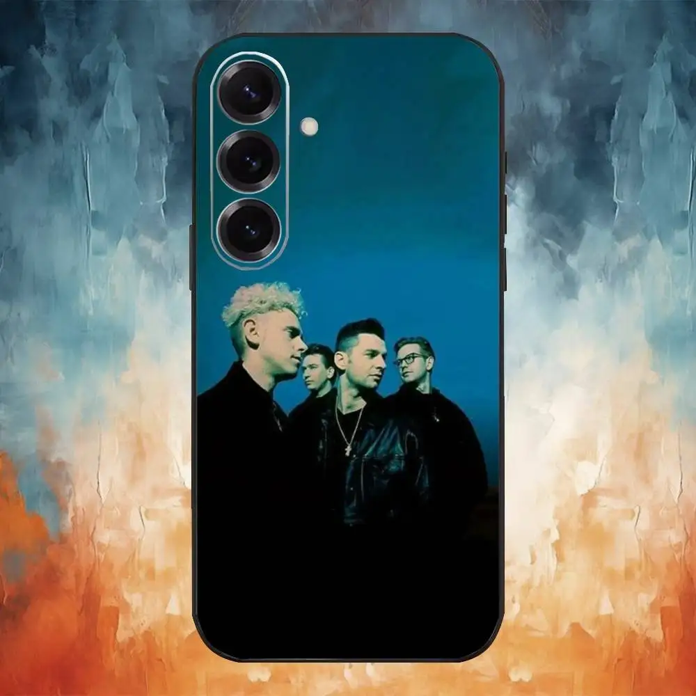 D-Depech Band M-Mode  Phone Case For Samsung Galaxy A73,A72,A71,A70,A53,A52,A51,Others Soft Black Cover
