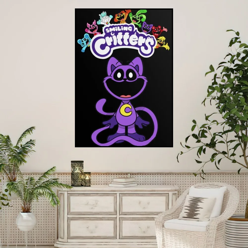 Gioco S-sorridente C-Critters P Poster stampe Wall Sticker pittura camera da letto soggiorno decorazione ufficio casa autoadesivo