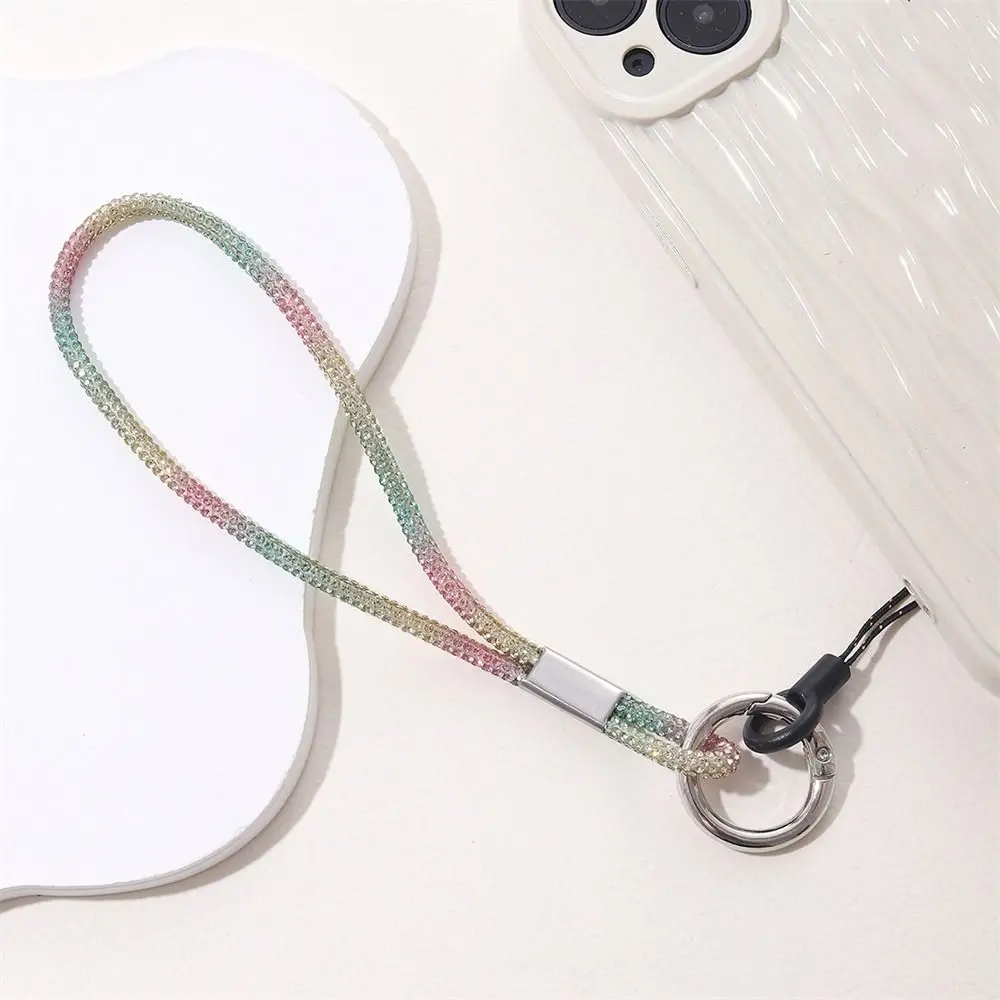 

Bling Bling Anti-lost Lanyard Diamond Rhinestone Phone Neck Strap Cellphone Hanging Rope Phone Lanyard Phone Wrist Straps