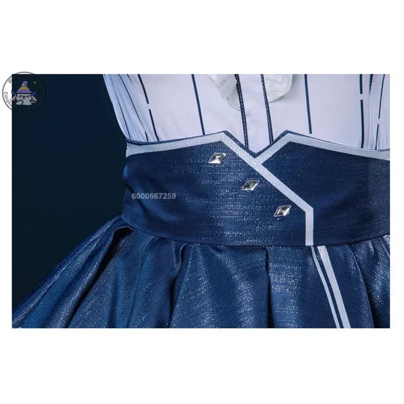 

CyAnime Infinity Nikki Косплей Костюм для женщин Парик Лолита Синее Платье Полный комплект Kawaii Девушки Милый наряд Хэллоуин Игра Comic-C