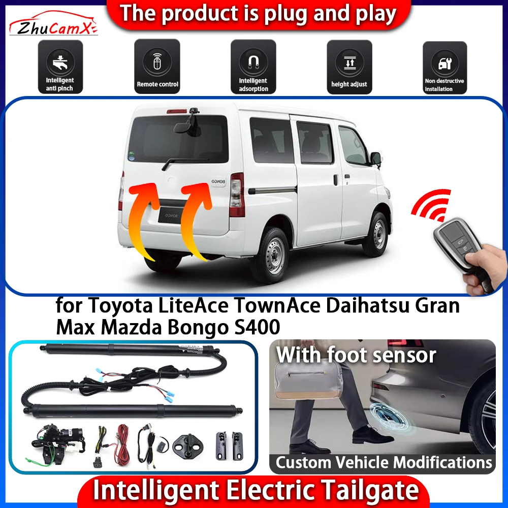 

Smart Powered Tailgate System for Toyota LiteAce TownAce Daihatsu Gran Max Mazda Bongo S400 Automatic Intelligent Trunk Lift Kit