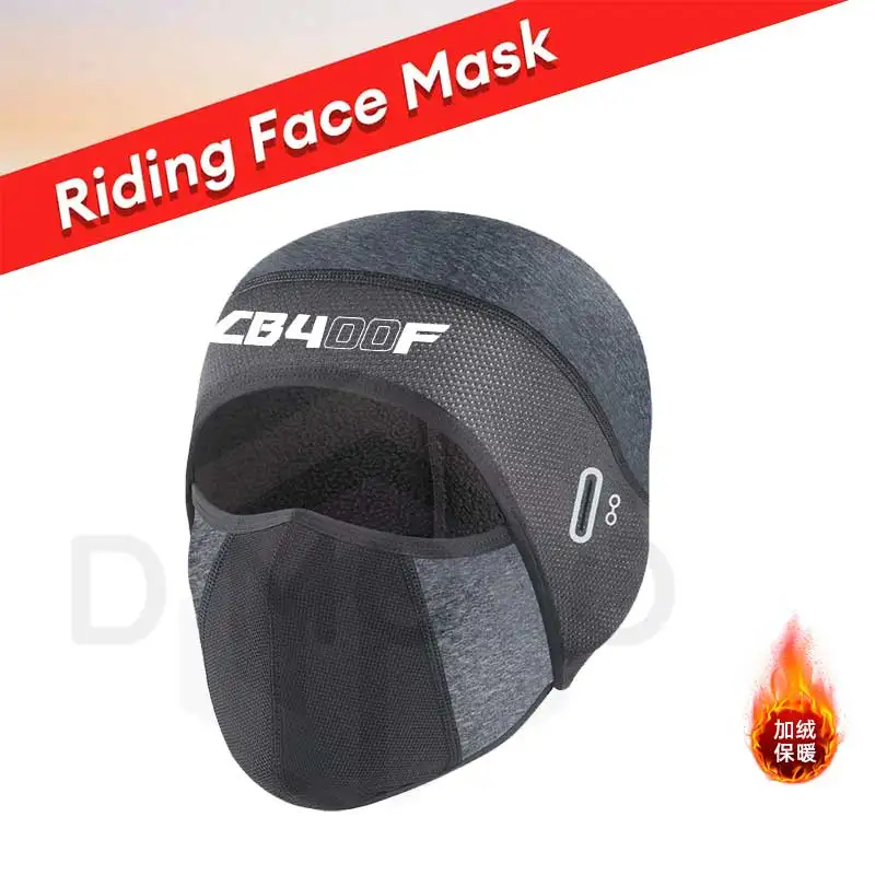 Para HONDA CB400F invierno polar cubierta completa para la cara pasamontañas sombrero CS invierno esquí ciclismo sombrero bufanda capucha deportes al aire libre máscaras faciales cálidas