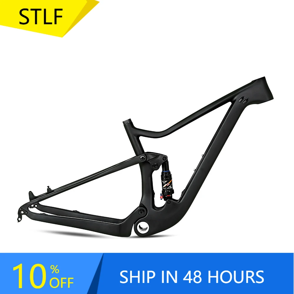 

STLF Factory Customize Mtb Frame 29er Bicycle Mountain Bike Thru Axle 12*148mm Full Suspension Mtb Frame