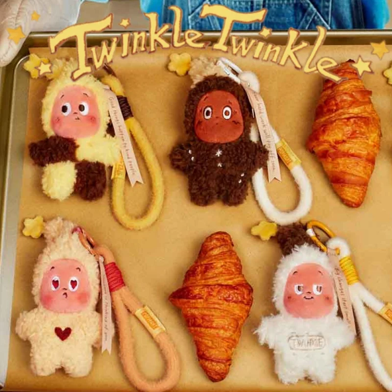 

Мерцающее мерцающее запеченное печенье, плюшевый кулон, зарящайте момент, слепая коробка, подарок