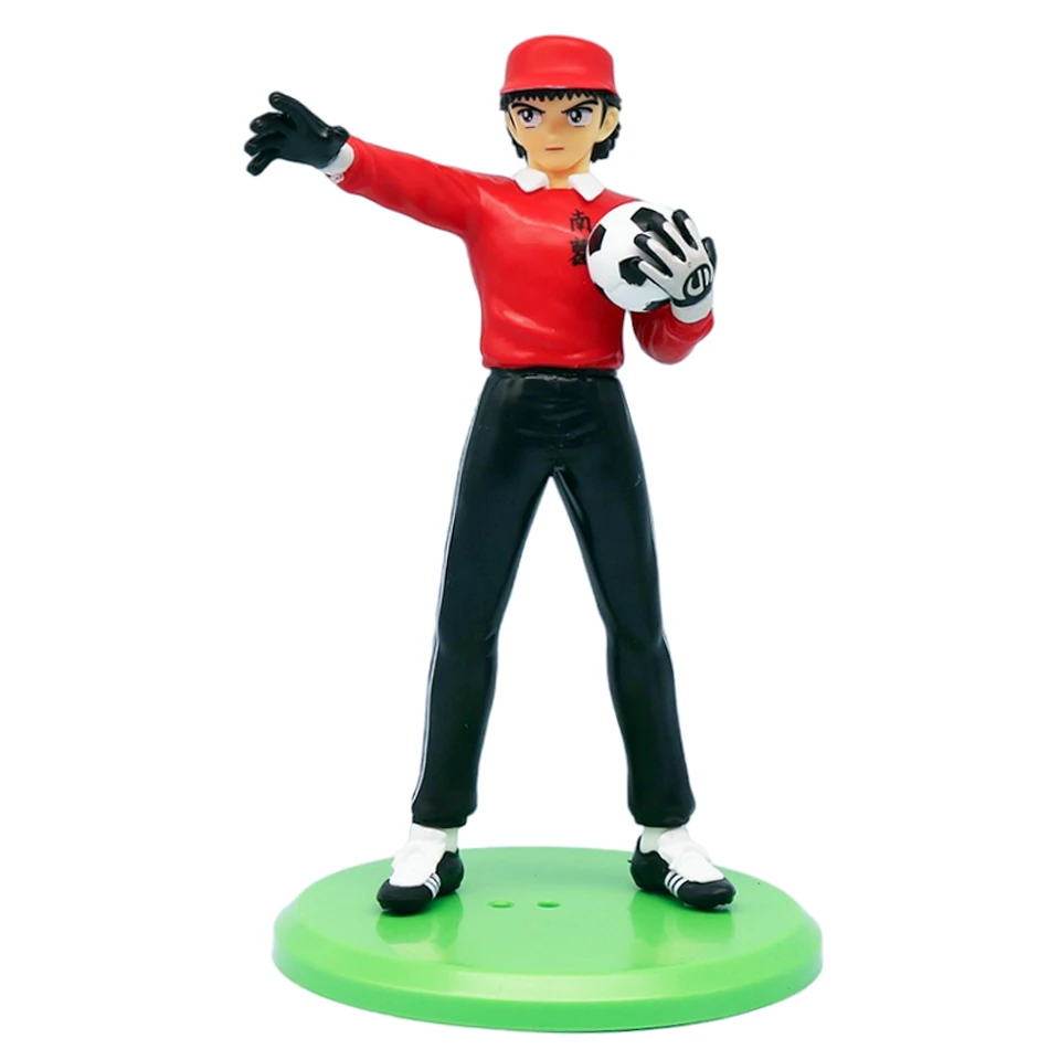 18-22cm Anime Captain Tsubasa Figure Ozora Tsubasa Action Hyuuga Kojirou/Wakabayashi Genzou Figurine Collection PVC Model Toys