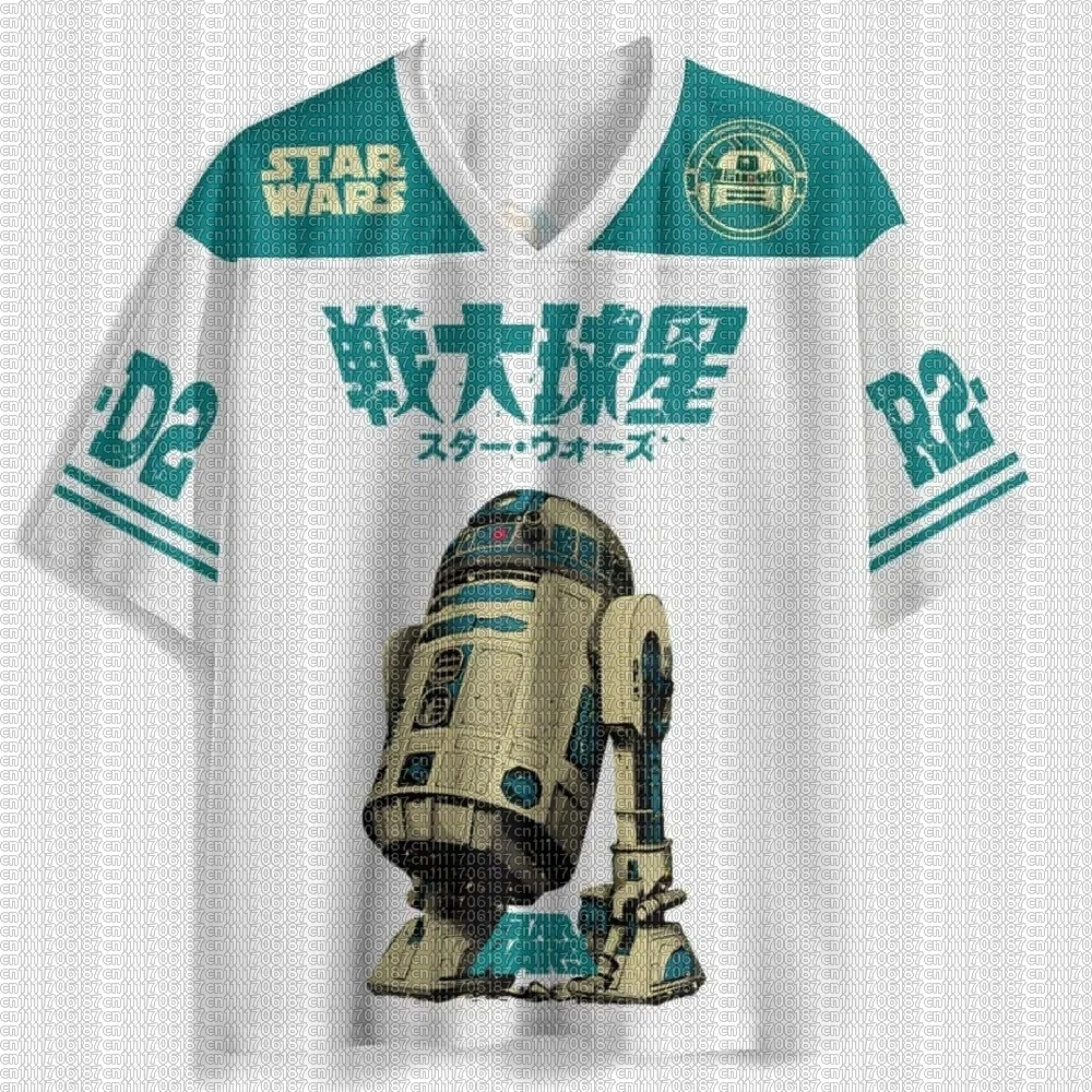 Summer New Children's Adult Star Wars American Mesh Sports Jersey Breathable Casual Street Sci-fi Fan T-shirt Large Size