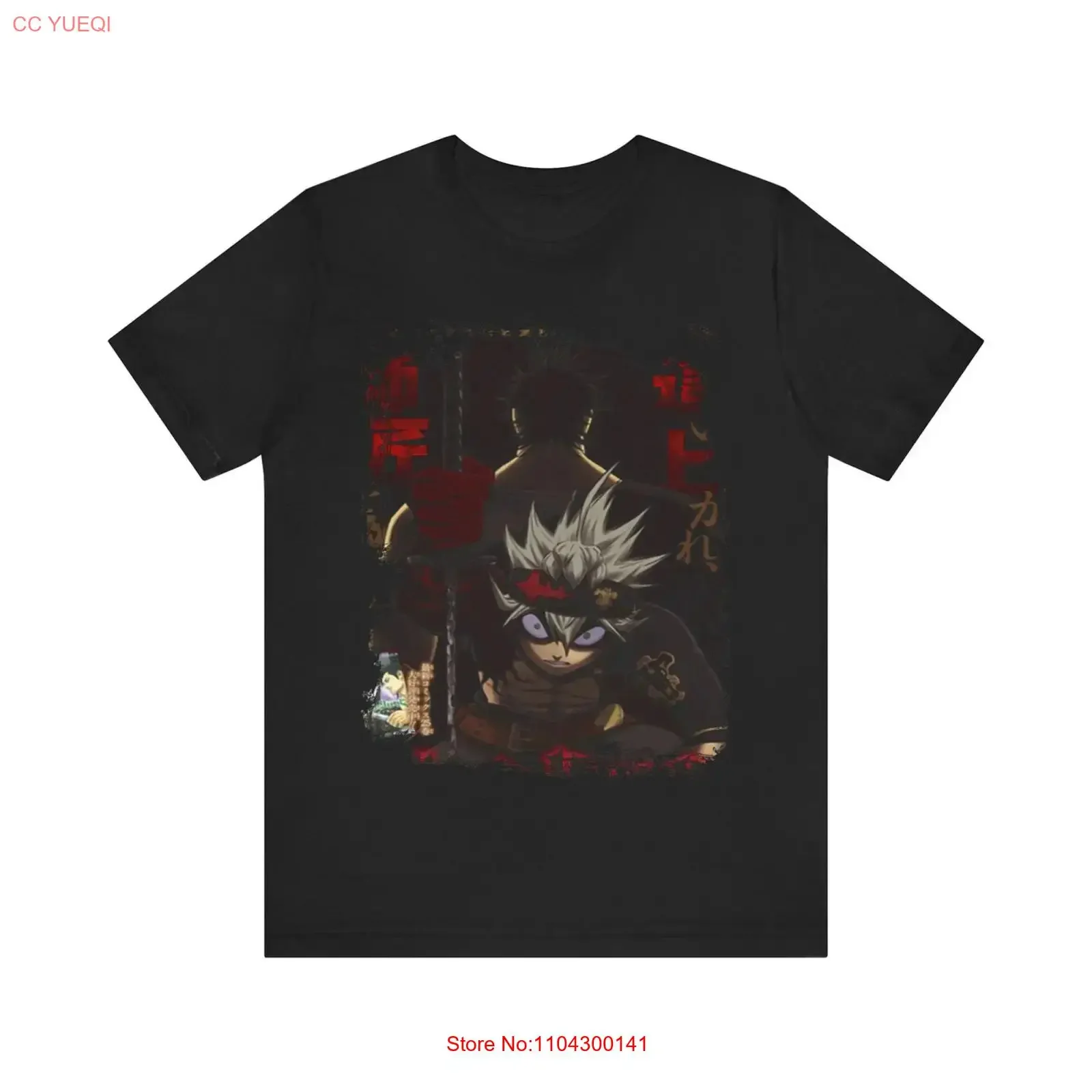 Anime Black Clover Asta And Yami T Shirt Size S 5Xl vintage Washed Soft fashion Unisex Slightly Casual Comfortable graphic