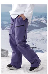 John Snow 20K waterproof 3L snowboard ski pants for women men waterproof and windproof 3L professional ski  pants