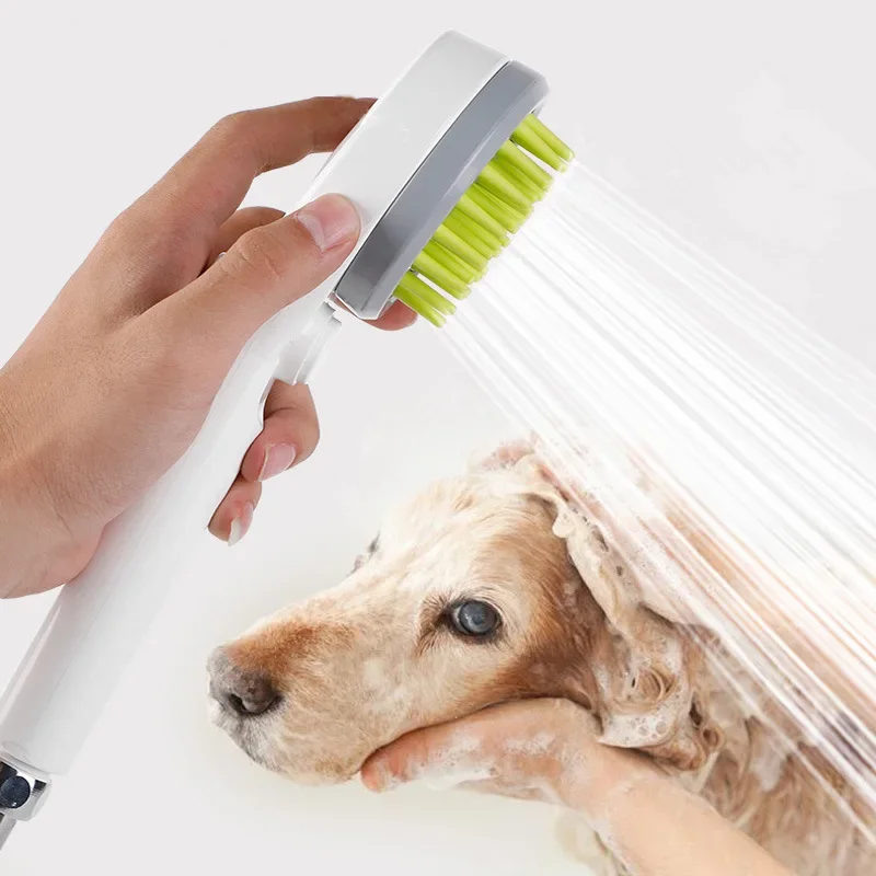 Pet Shower Head Bath Brush, Dog Cat Bath Comb, Pet Toiletries Accessories, Sprinkler, Animal Wash Tools