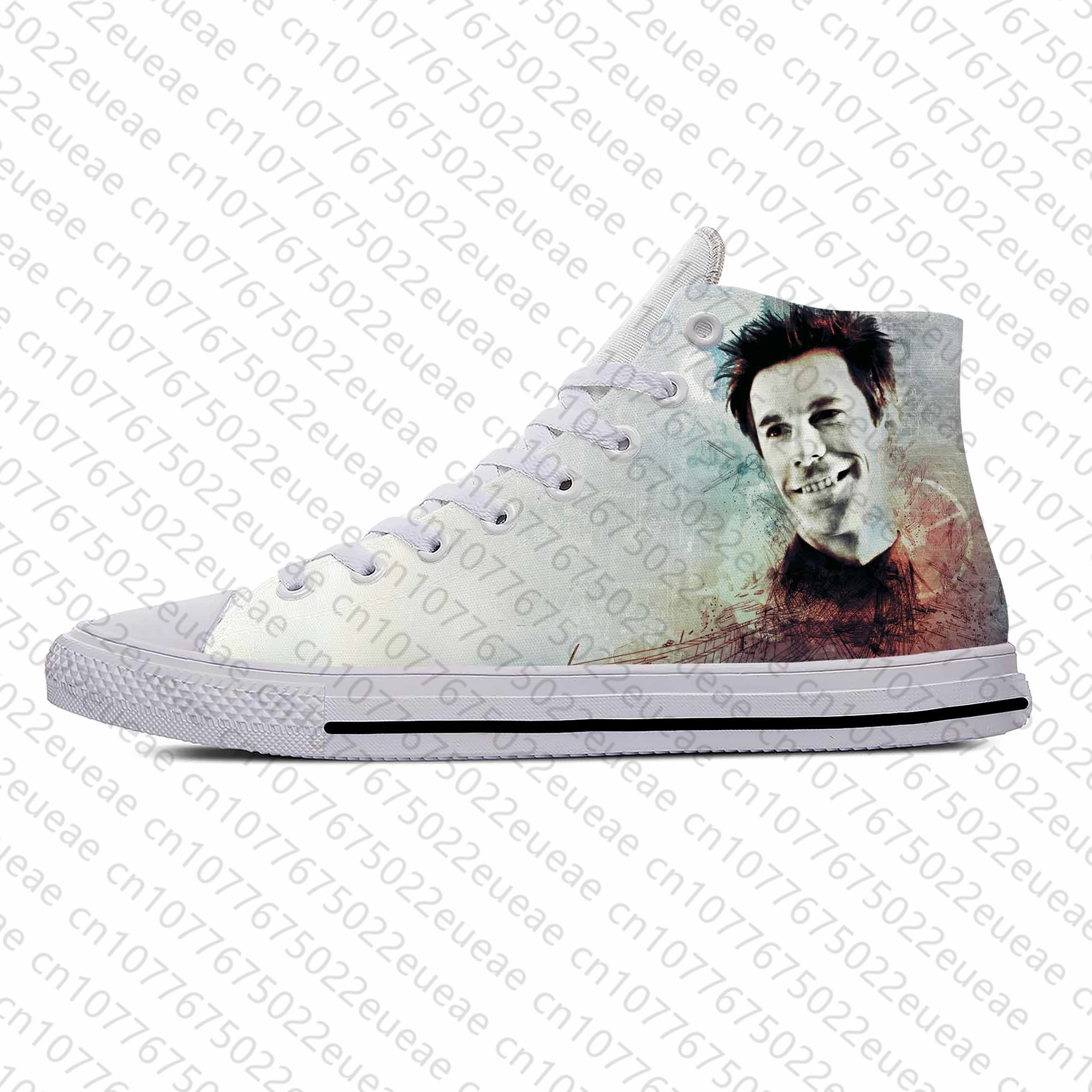 Nikola Tesla Scientists Subject Physics Science Casual Cloth Shoes High Top Lightweight Breathable 3D Print Men Women Sneakers