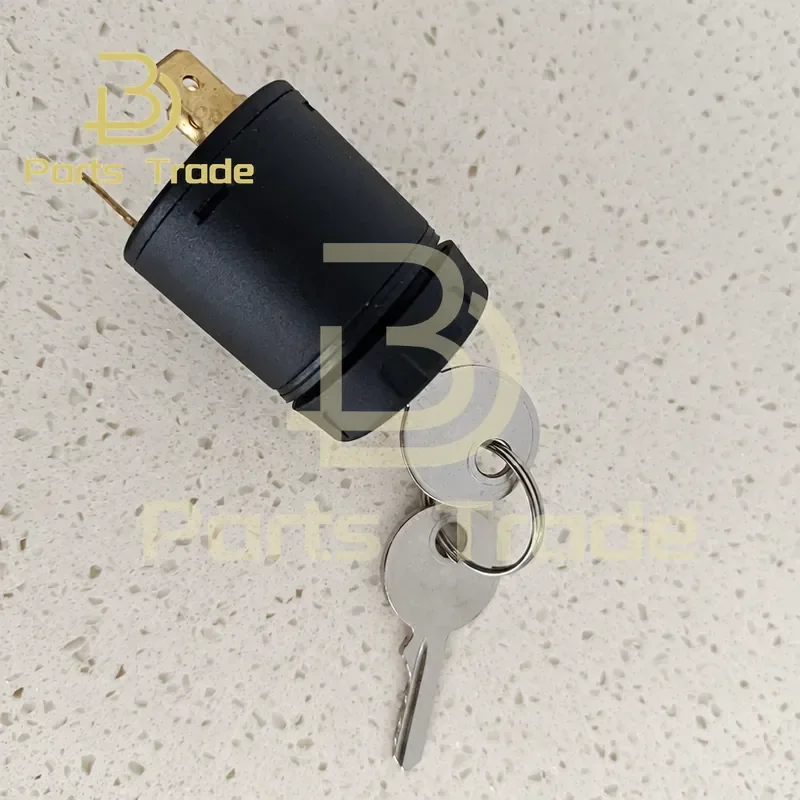 Ignition Key Switch 7915492601 with 633 Key 0009730434 Start On Off Lock for Linde Forklift