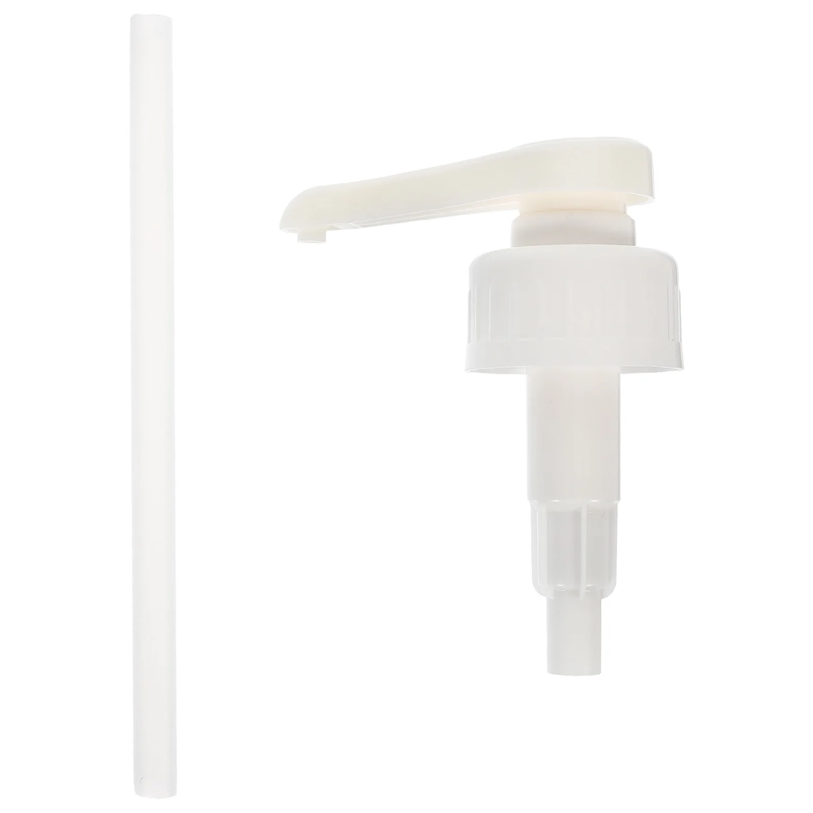 

Glass Plastic Syrup Pump Head Passion Fruit Sauce Bottle Dispenser Replacement Long Tube Stable Use Gallon Jug Pump