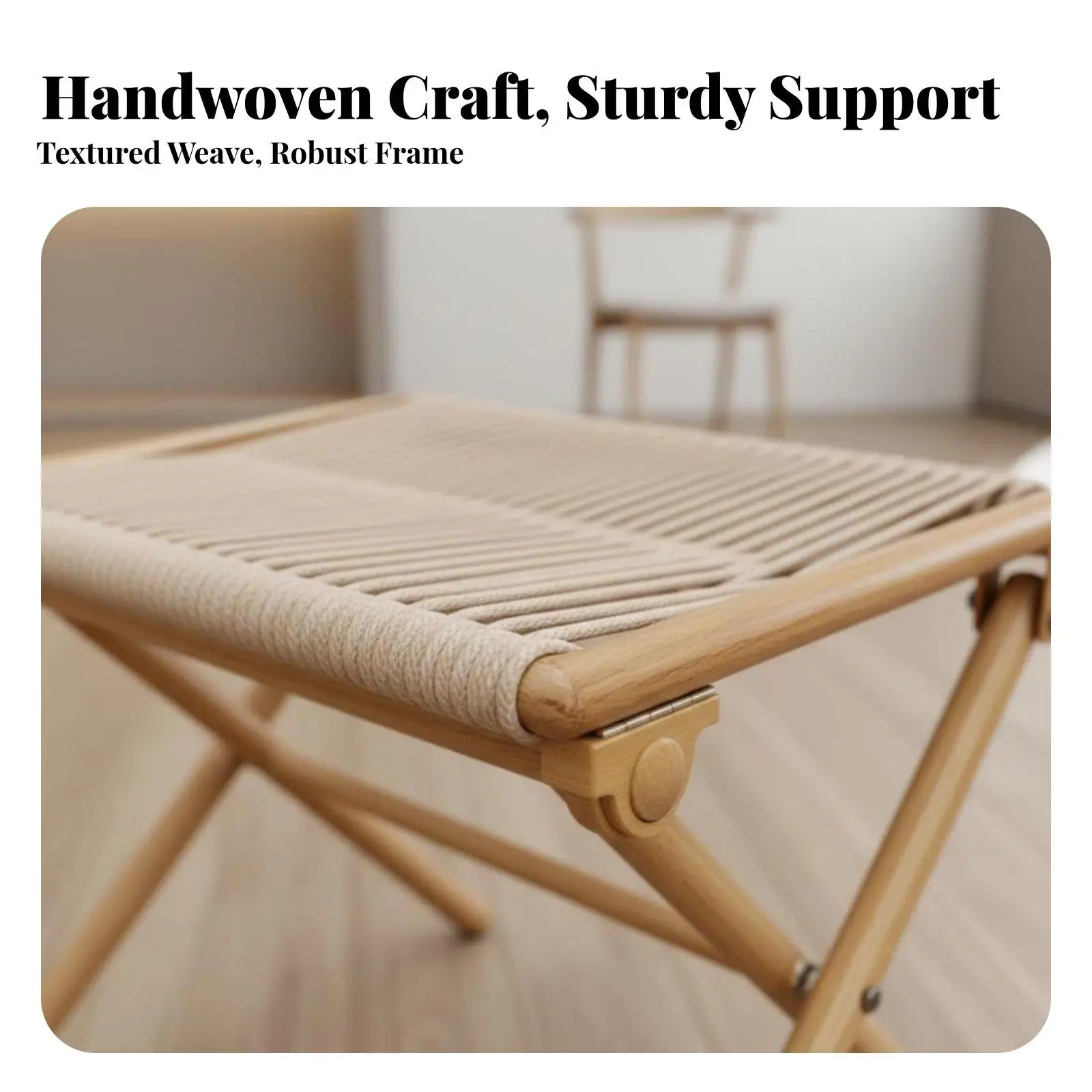 Rocking Footrest space-saving Foot Stool Anti-Slip Surface for Home, Adults, Students