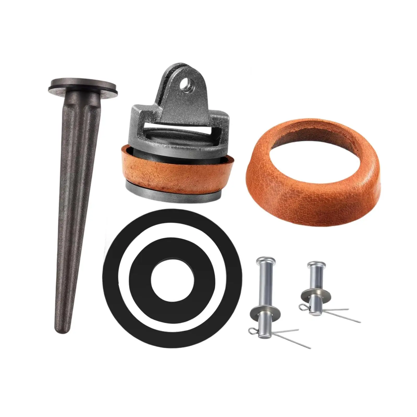 

Replacement Piston Leather Sleeve Seal Gaskets Easy to Install Seal Ring Set Water Well Pump Spare Parts for Well Pump Type 75