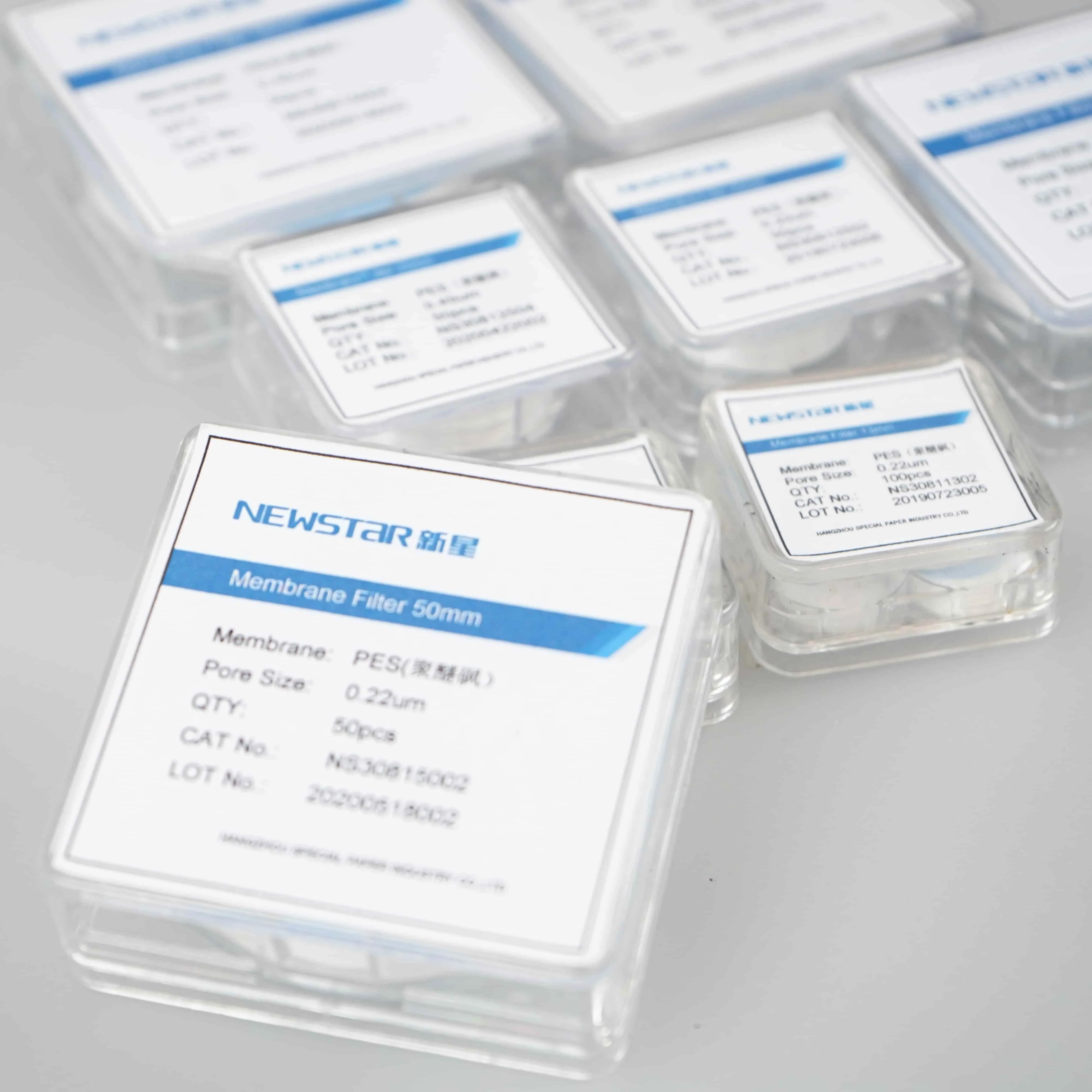 

Laboratory PES (polyethersulfone) Disc Membrane Filter Microporous Membrane 0.22um 0.45um for General/Sterile Liquid Filtration