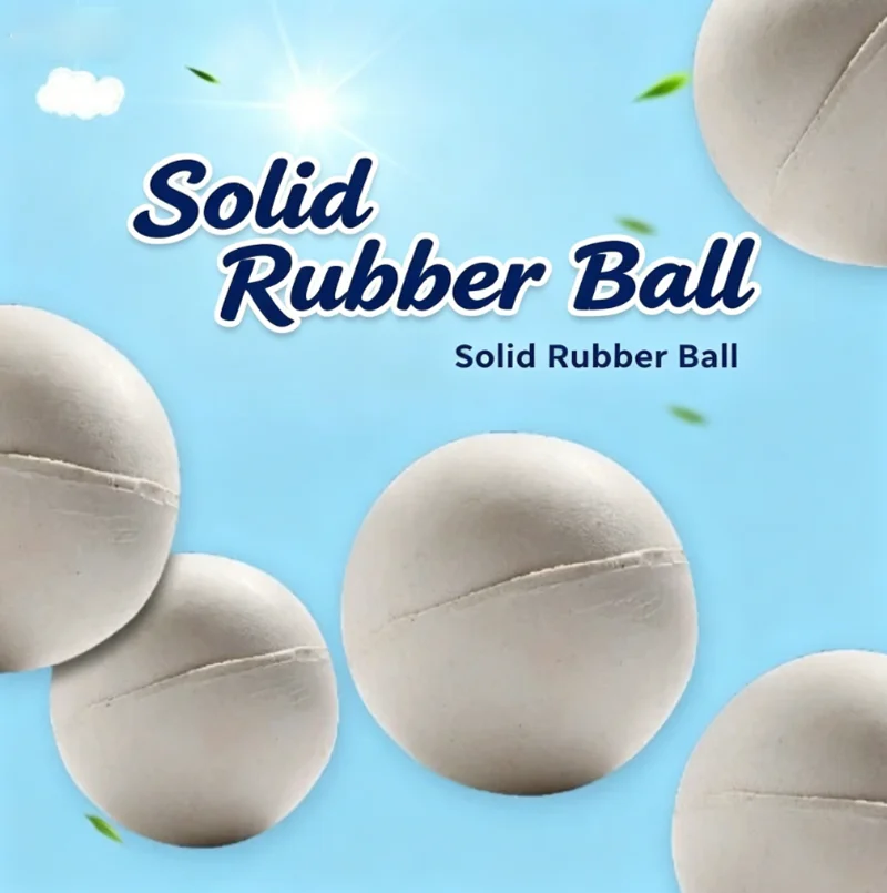 1-30PCS Solid Rubber Balls 10-50mm High Elasticity Wear-Resistant Anti-Blocking Cleaning Ball for Vibration Sieve/Grain Machine