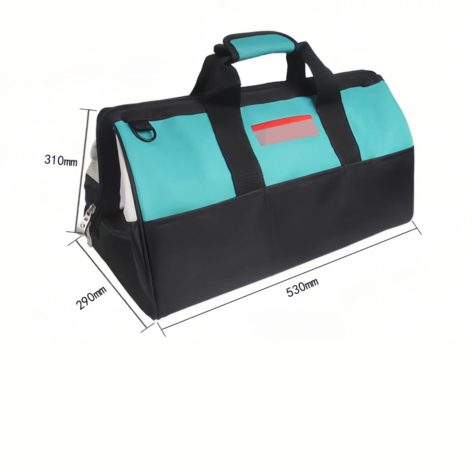 مجموعة أدوات متعددة الوظائف مقاومة للاهتراء لأعمال الإصلاح مناسبة للكهربائيين وحقيبة أدوات النجارين للتخزين #4