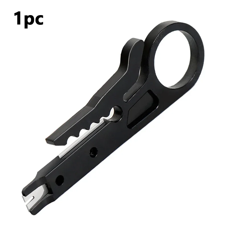 Portable Wire Stripper  Crimper Pliers Crimping Network Cable Stripping Cutter Multi Tools Hand Small Knives Mesh Simple