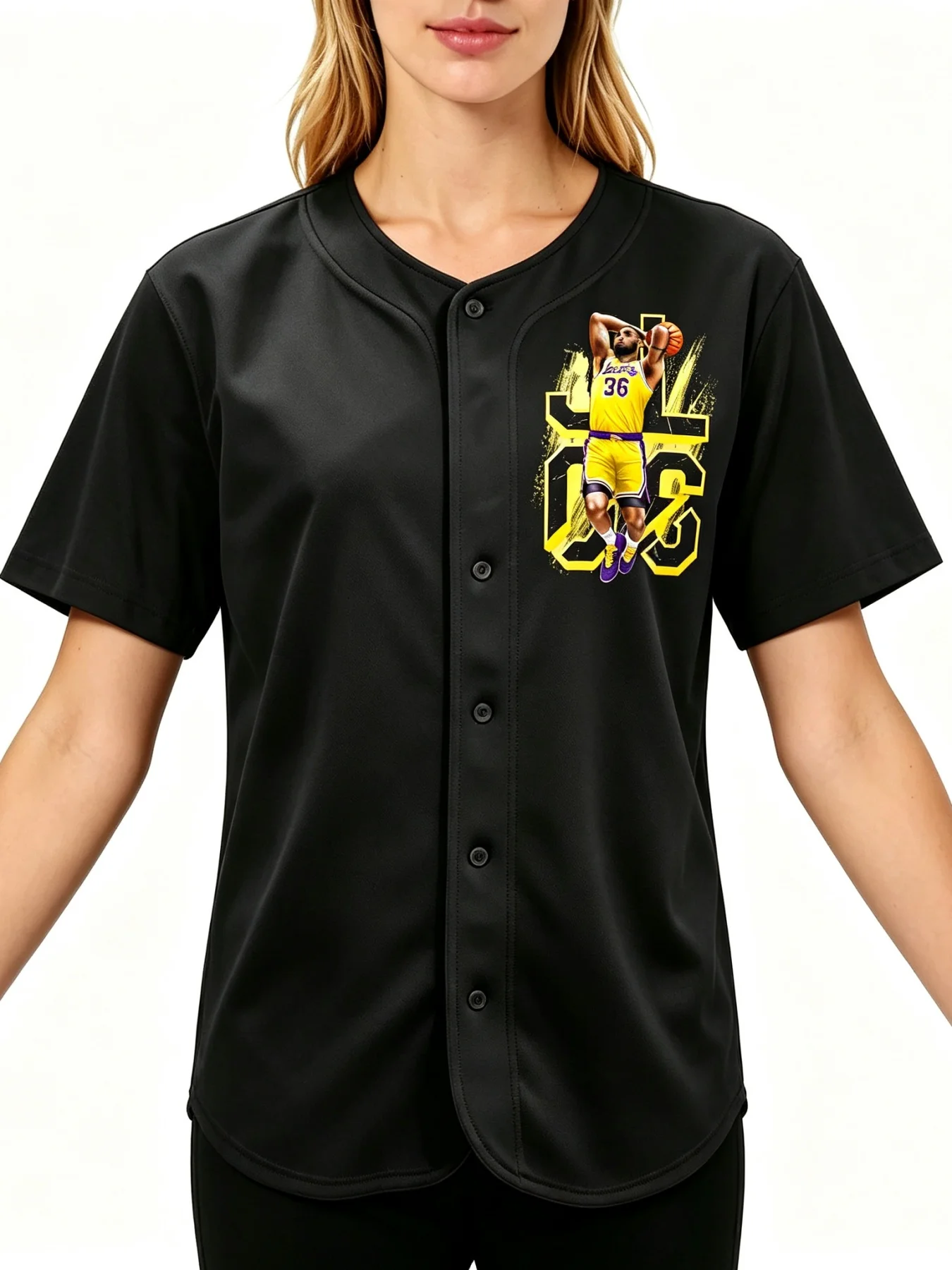 Men's Vintage Short-Sleeve Baseball Jersey Button-Down T-Shirt 'Play for the Game' Graphic Print Sports Uniform Shirt