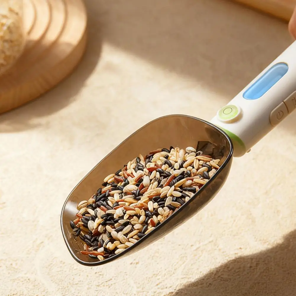 Type-c Rechargeable Spoon Scale Digital Measuring Spoon Scale 500g High Precision Electronic Kitchen Weighing Scoop for Cooking