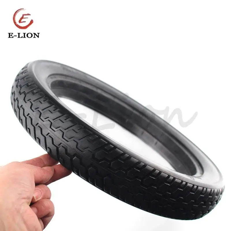 Ban 14 Inci Berkualitas 14X2.125 Ban Padat 14*2.125 Ban Roda Bebas Inflasi untuk Sepeda Listrik Lipat E-bike