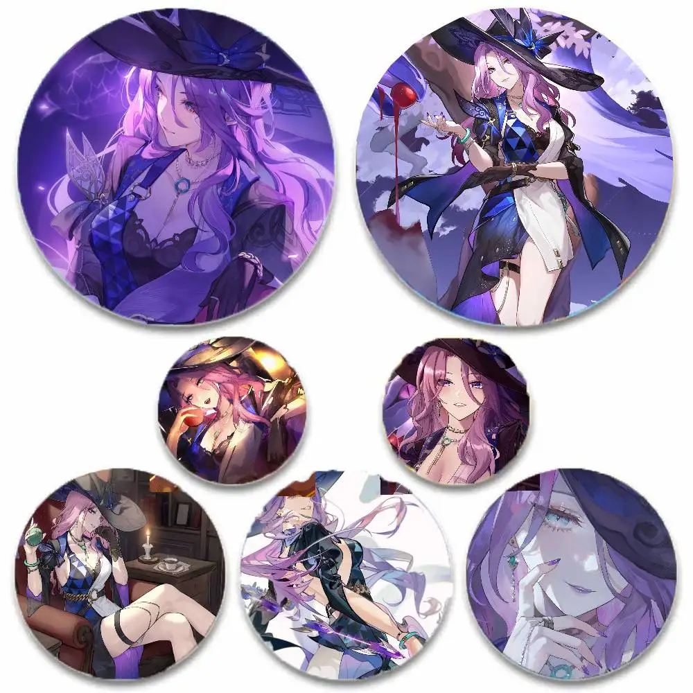 Jade Honkai Star Rail Anime Pins Brooch Cartoon Badge For Friend Backpack Clothes Collect Accessories Jewelry Gift