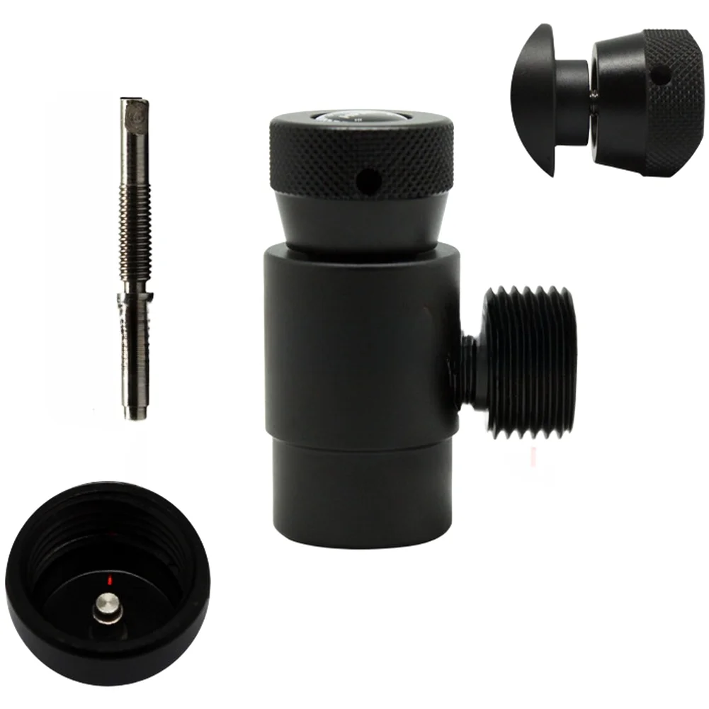 Silver ASA Gas Cylinder Adapter Adapter For Gas Cylinder Connection Secure Airtight Connection For TR21-4 Bottle Valves