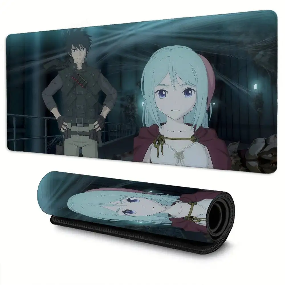 Cagaster Of An I-Insect Cage لوحة ماوس أنيمي غير قابلة للانزلاق مناسبة لأجهزة الكمبيوتر المكتبية وأجهزة الكمبيوتر المحمولة والألعاب الرياضية الإلكترونية حصير مكتبي XXL لوحة المفاتيح #6