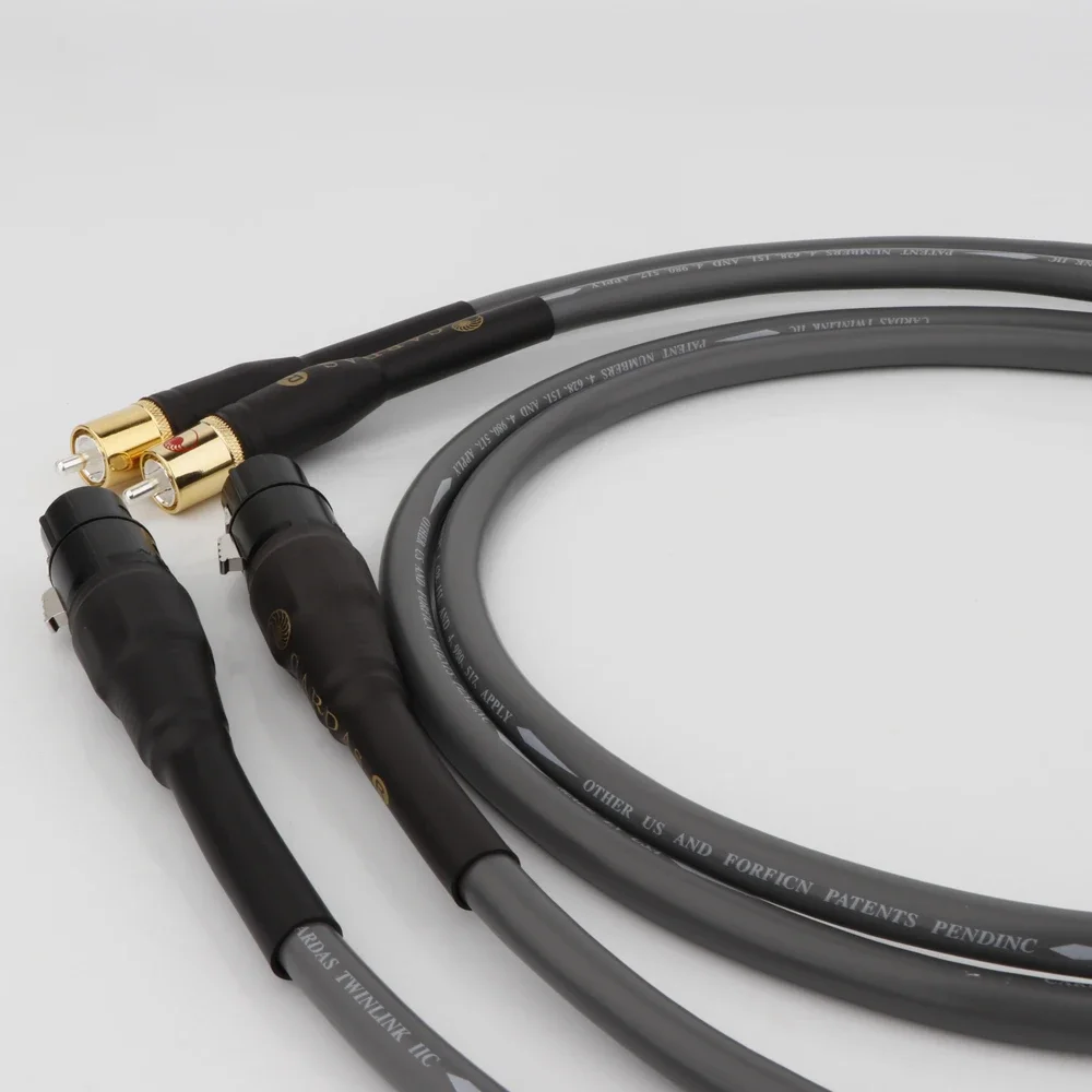 Preffair X433  OCC Copper 2XLR to 2RCA  Audio Cable Balance Interconnect Cable HiFi XLR Single Wire-1 Pair