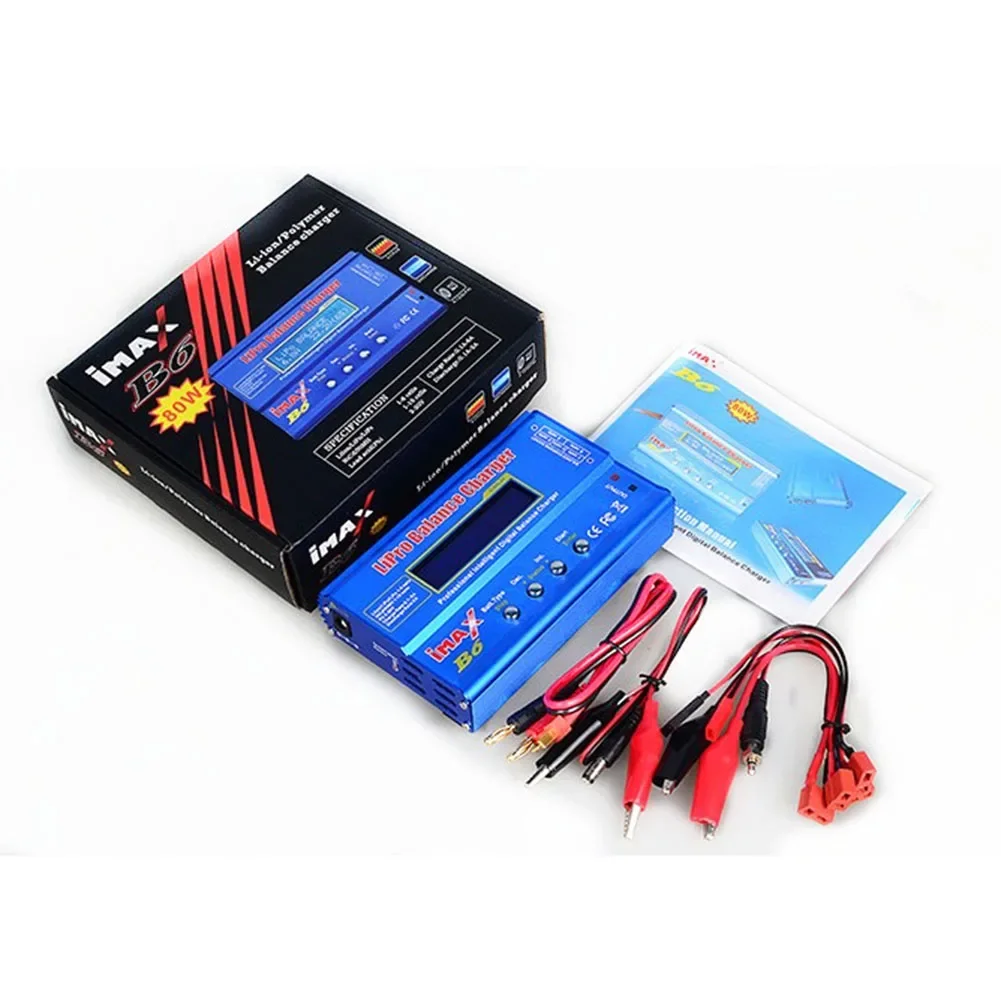 Mini Professional Balance Charger/Discharger for 1S-6S LiPo Lilon Life NiCd NiMh Pb RC Battery for Children