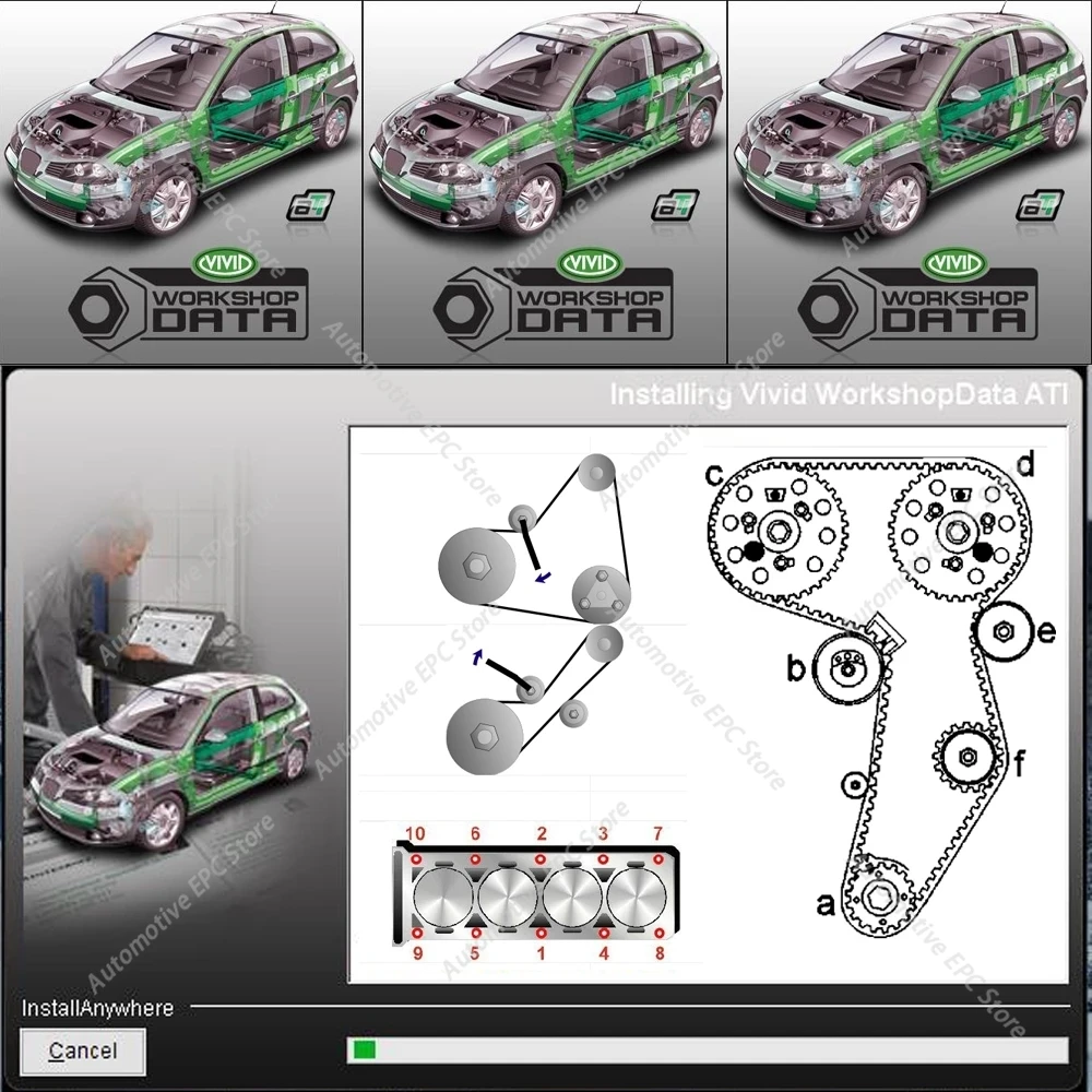 

Новинка 2026 года: Программное обеспечение Vivid Workshop Data Atris-Stakis Technik 2018.01V для ремонта автомобилей в Европе, многоязычное