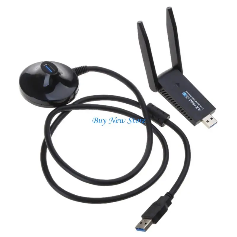 20ce WiFi 6 Adattatore USB AX1800 2.4G/5GHz AX1800H Scheda rete wireless USB3.0 Adattatore WiFi6 RTL8832AU VELOCITÀ