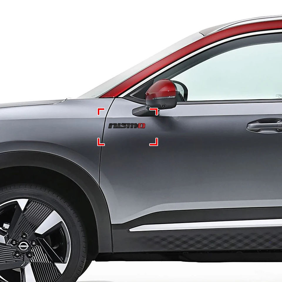 NISMO Fashion Autoaufkleber Frontgrill-Emblem Kühlergrill-Abzeichen Aufkleber für Nissan Nismo Qashqai Teana X-Trail T32 T31 Tiida Juke – Detail 9