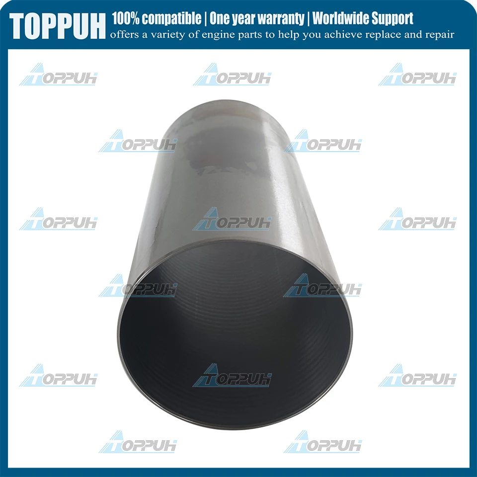 New 4 Pcs JCB444 Cylinder Liner For JCB Excavator Engine Parts