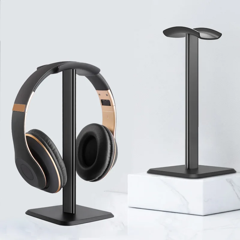 Universal Headphone Stand Aluminuim Alloy Headset Holder for Gaming Earphone Desktop Headphones Support Holder