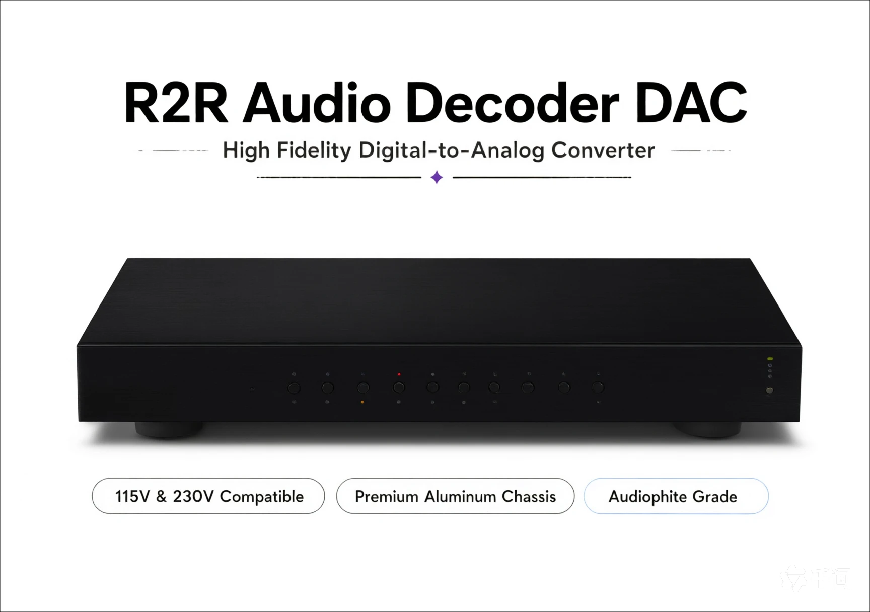 Pontus 15th R2R Audio Decoder, HiFi Digital Audio Converter Brand New Original Genuine