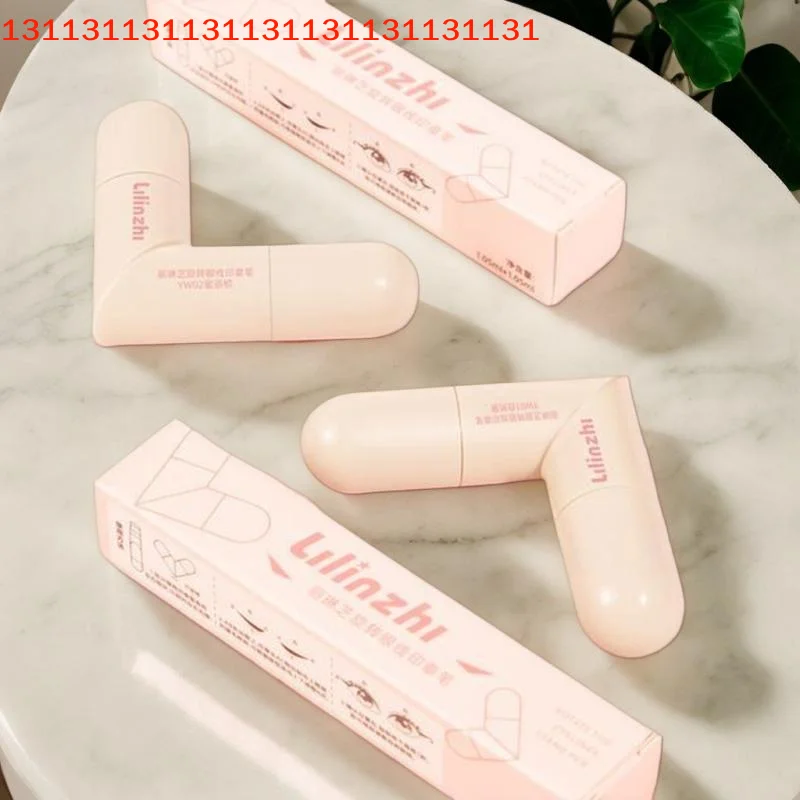 Stamp Integrated Precise Outline Signet Long-Lasting Liquid Pen Cosmetic Eyeliner Double Head Rotatable Eyeliner