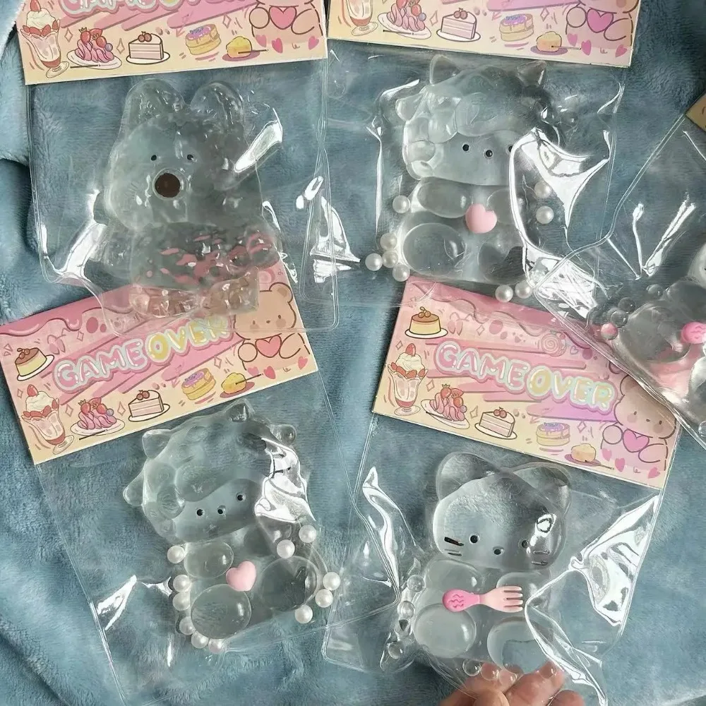 Quallen-Squishy-Spielzeug zur Stressabbau – weiches, langsam steigendes sensorisches Zappelspielzeug, Kawaii-Partygeschenke für Erwachsene, Geburtstagsgeschenke