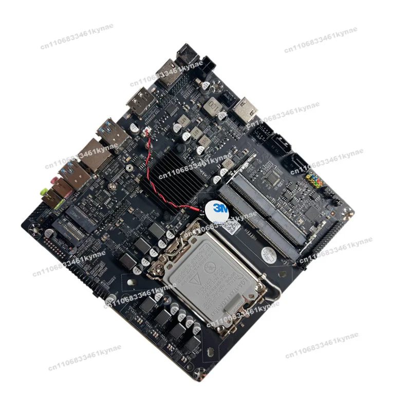 Suitable for New H610 Thin Itx Main Board 1700 Pin 12/13 Generation CPU Computer All-in-one DP DC