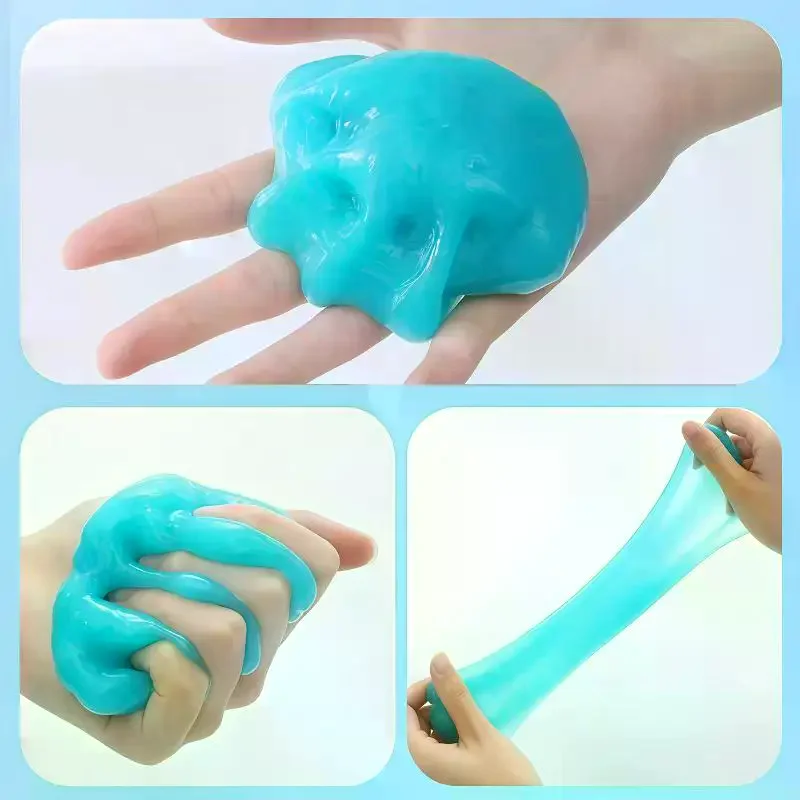 Reusable Dust Cleaning Gel Multi-Surface Strong Adsorption Cleaner for Keyboard Car Vent Home Printer Desk