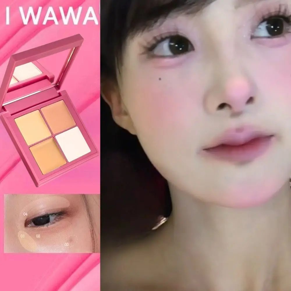 

Четырехцветный консилер, водостойкие покрытия, шрамы от прыщей, осветление лица, носогубная складка, легкая жидкая основа для лица