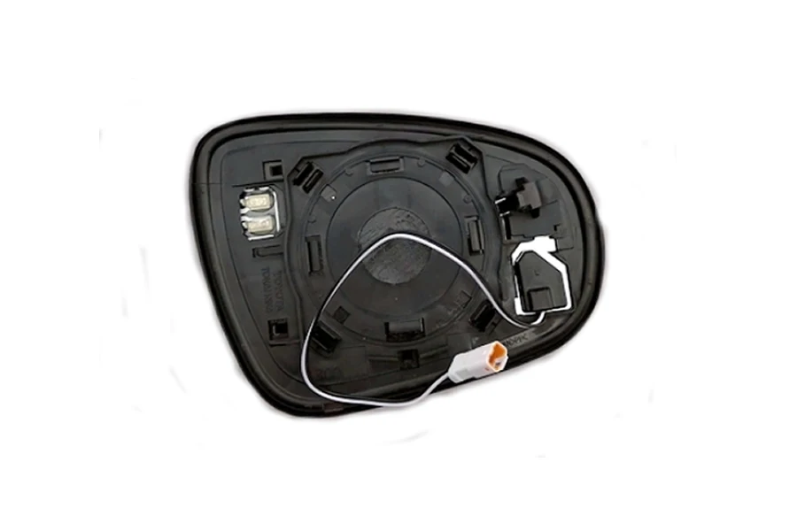 مرايا السيارة لكزس ES ES200 ES250 ES260 ES300 ES350 2012-2018 المرايا باب زجاجي عدسات عاكسة جانبية مع التدفئة العمياء