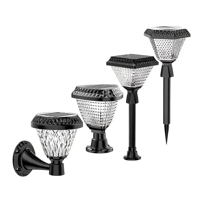 Solar Garden Light Garden Plug-in Light LED Stigma Light Zero Electricity Remote Control Wall Light, Functional Rural Lighting