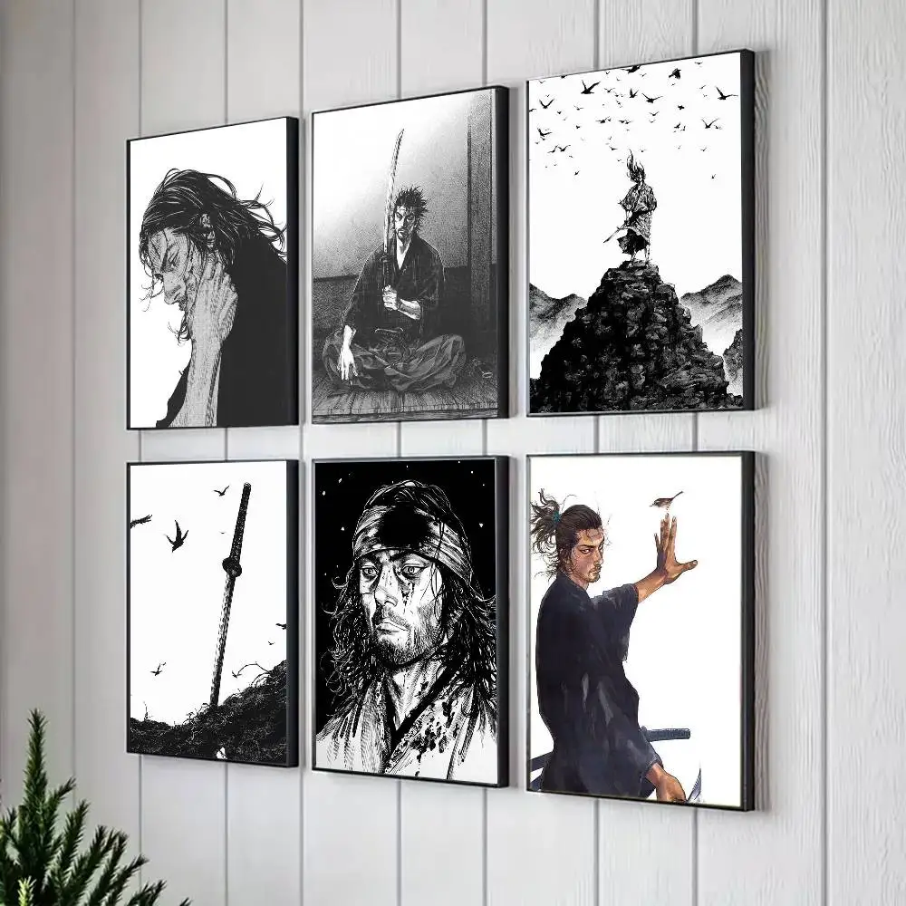 Vagabond Manga for Modern Decor in Home Offices, Bedrooms, Living Rooms, Kitchens, Bathrooms, And General Home Decoration.