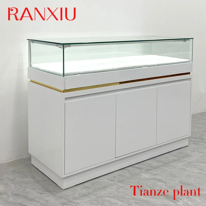 

CustomJewelry Store Showcase Display Shelves Jewelry Shop Furniture Tower Jewelry Display Cabinet Glass